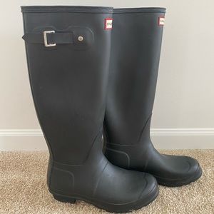 Hunter rain boots